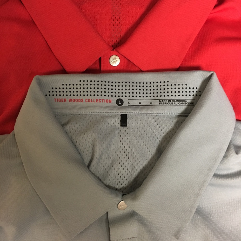 TW - Tiger Woods Clothing Golf Shirts
